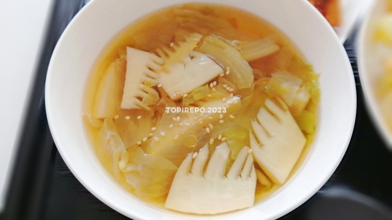 レタスの中華スープ